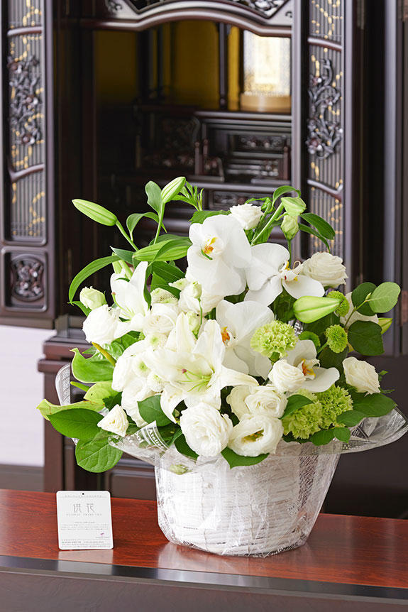 供花アレンジメントフラワー